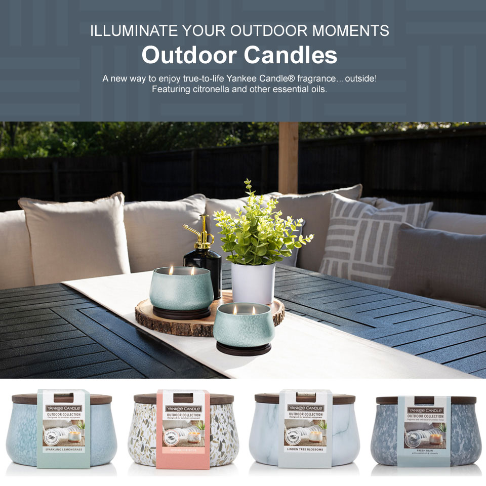 Yankee Candle Outdoor Candles home fragrances - The Perfume Girl