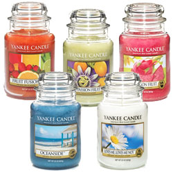 Yankee Candles Summer Collection