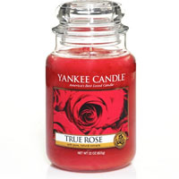 True Rose Yankee Candle home fragrances