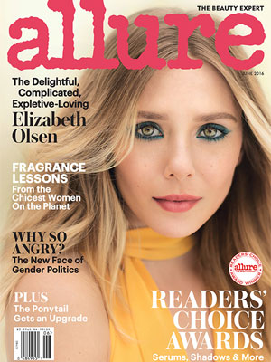 Elizabeth Olsen Allure Magazine June 2016