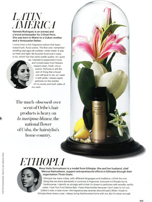 The Culture of Fragrance - Allure June 2016 page 4