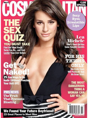 Cosmopolitan, Mar 2011, Lea Michele