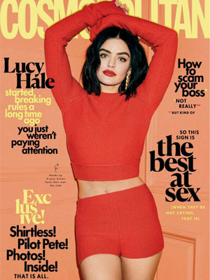 Cosmopolitan Lucy Hale March 2020