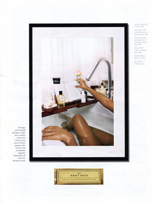 Chanel No.5 L'Eau Perfume editorial Cosmopolitan