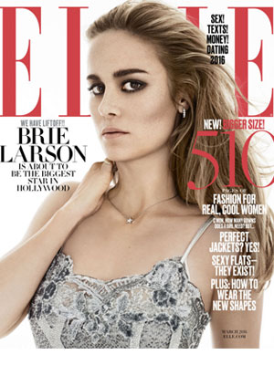 Brie Larson Elle Magazine March 2016