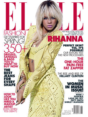 Elle, May 2012, Rihanna