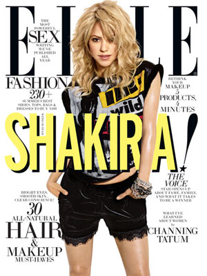 Elle July 2013 Shakira