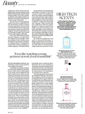 Prada Les Infusions de Rose Perfume editorial Elle May 2020