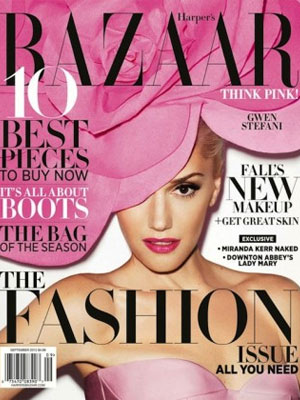Harper's Bazaar, September 2012, Gwen Stefani