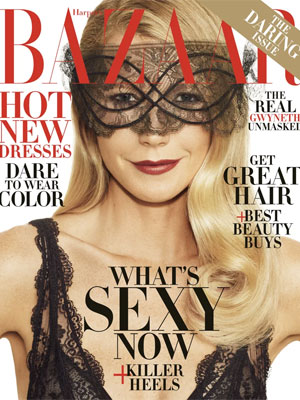 Gwyneth Paltrow Harper's Bazaar Magazine Nov 2016