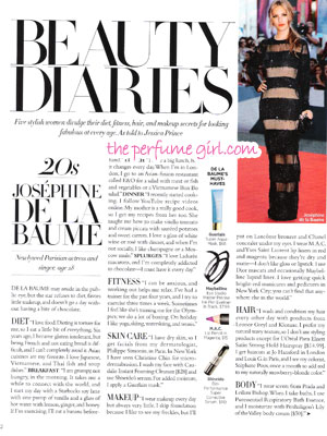 Beauty Diaries perfume article