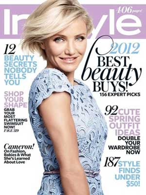 InStyle, May 2012, Cameron Diaz