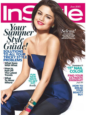 InStyle June 2013 Selena Gomez