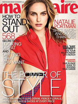 Marie Claire November 2013 Natalie Portman