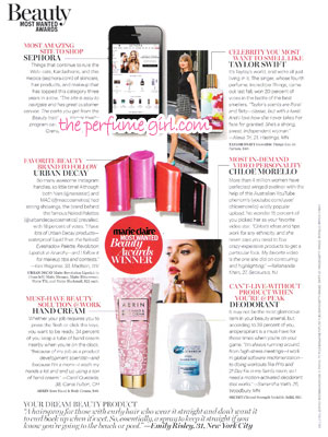 Most Wanted Beauty Awards 2 - Marie Claire October 2015