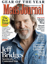 Men's Journal, January 2011 - Jeff Bridges