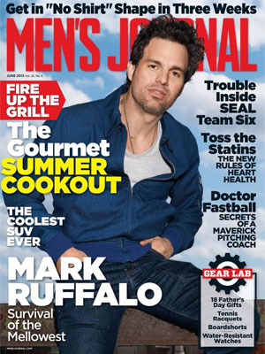 Men's Journal June 2013 Mark Ruffalo