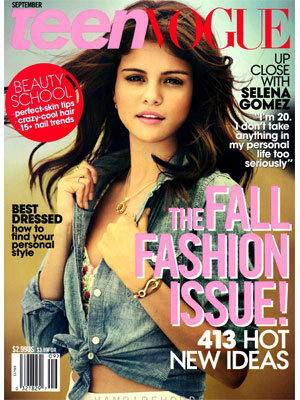 Teen Vogue, September 2012, Selena Gomez