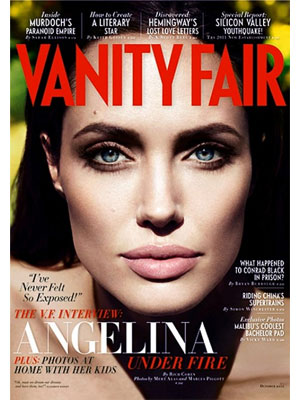 Vanity Fair, October 2011, Angelina Jolie