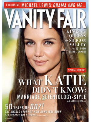 Vanity Fair, October 2012, Katie Holmes