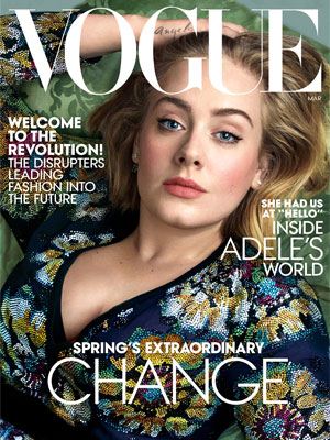 Adele Vogue Magazine March 2016
